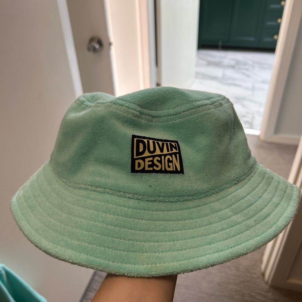 Terry cloth bucket hat